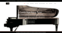 Desktop Screenshot of cambridgepianotuner.co.uk